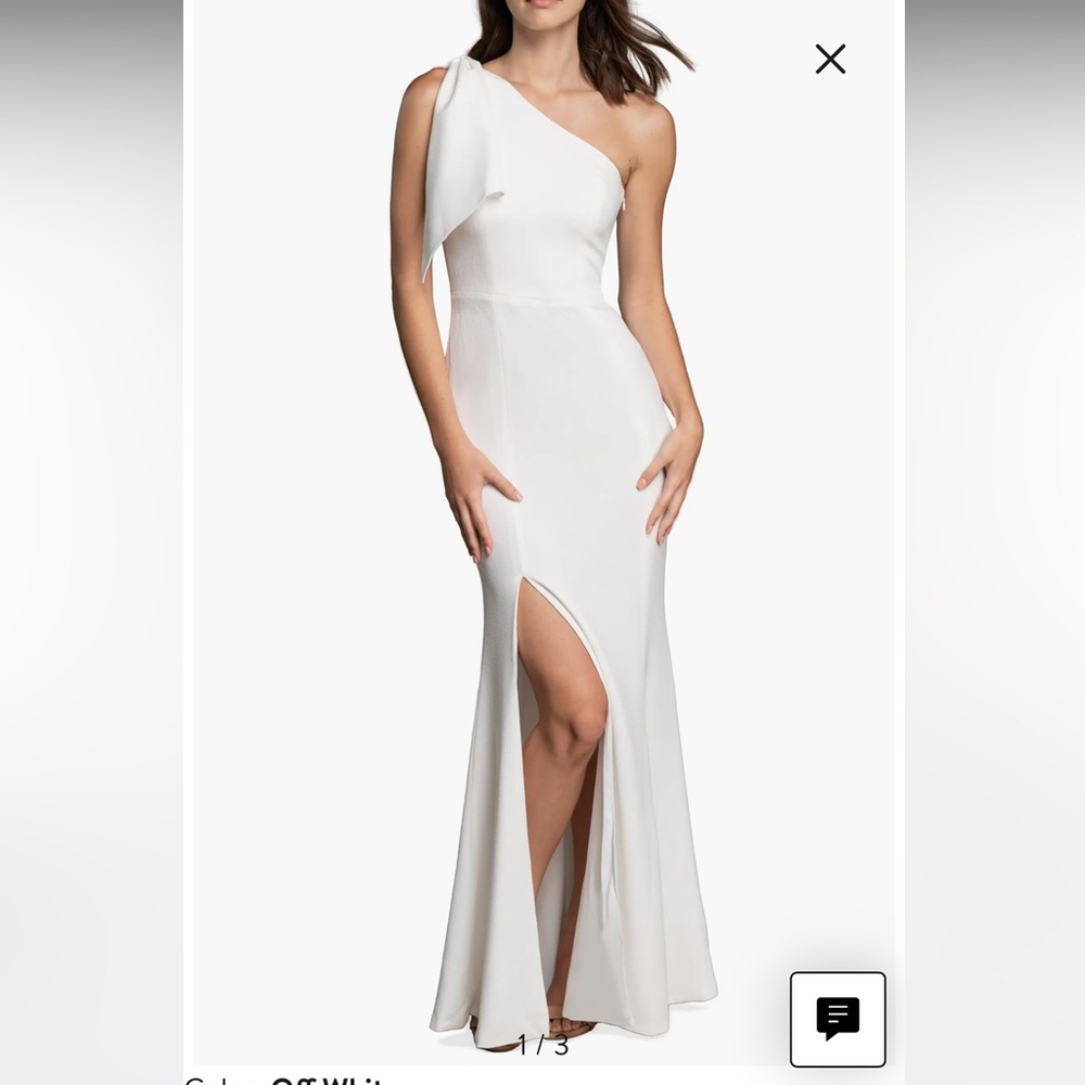 White Dress the Population Gown